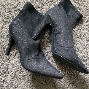 Super comfy sparkly booties!